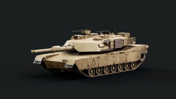 M-1A1 Abrams U.S. Army Tank
