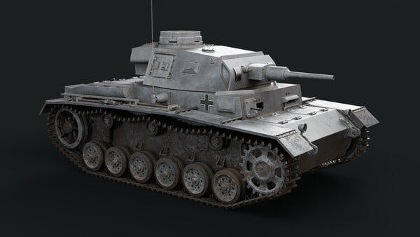 Panzer III German Tank